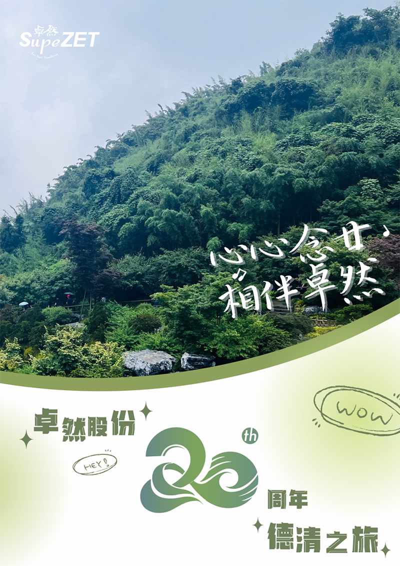 心心念廿 相伴PA视讯 | 与德清相约 贺廿载诞辰